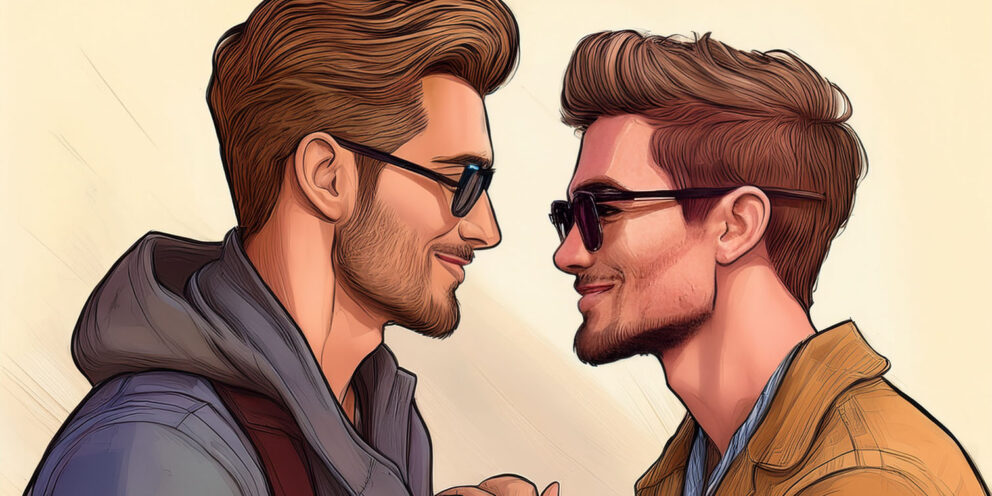 Créer du feeling avec un mec gay