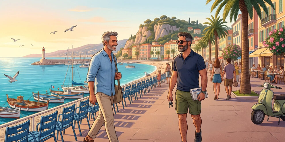 Rencontre gay à Nice et dans les Alpes-Maritimes