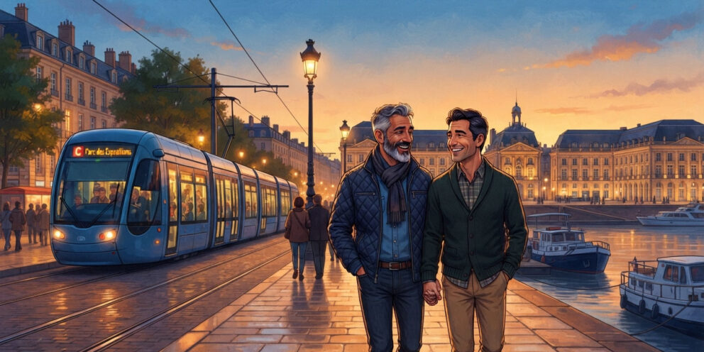 Rencontre gay en Nouvelle-Aquitaine : le guide (sans filtre) pour les hommes de 45 ans et +