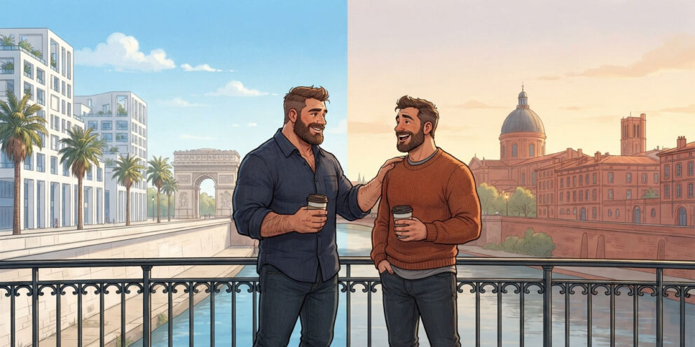 Rencontre gay en Occitanie : zéro détours, voici comment rencontrer des mecs qui assument près de chez toi