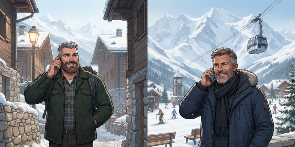 Rencontre gay en montagne : le guide de survie pour ne pas devenir fou