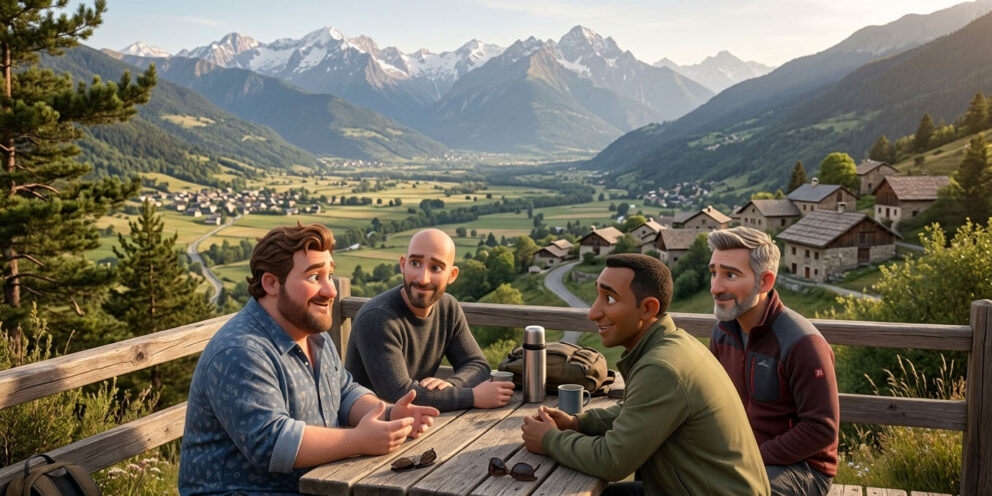 Dauphiné : rencontres gays entre les Alpes et la vallée