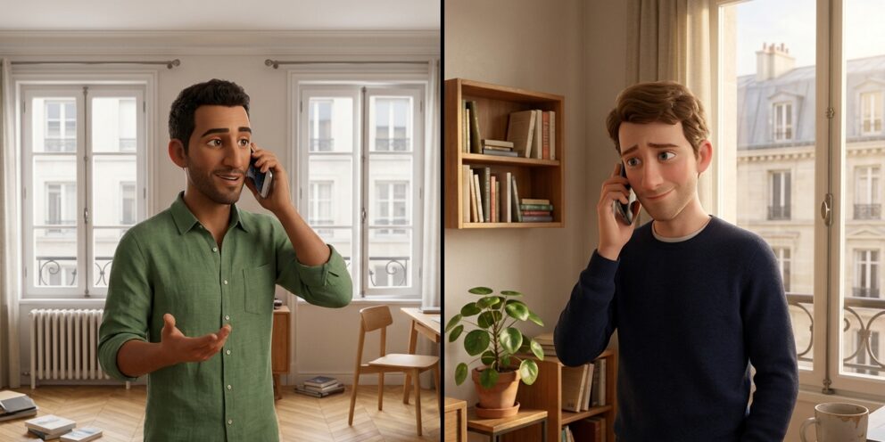 Guide du premier contact vocal : signes, scénarios et relances