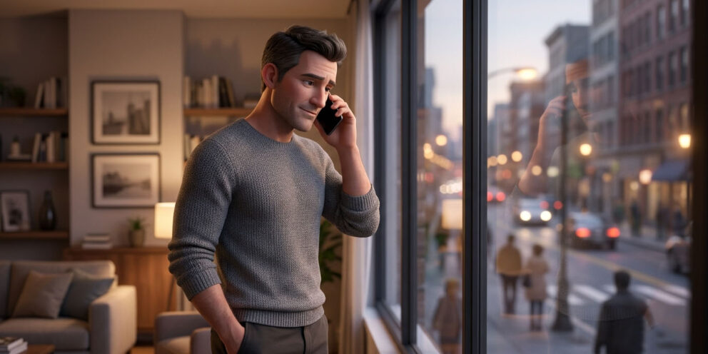Rencontre gay par téléphone : les silences qui parlent — comment la voix révèle ce que les mots cachent