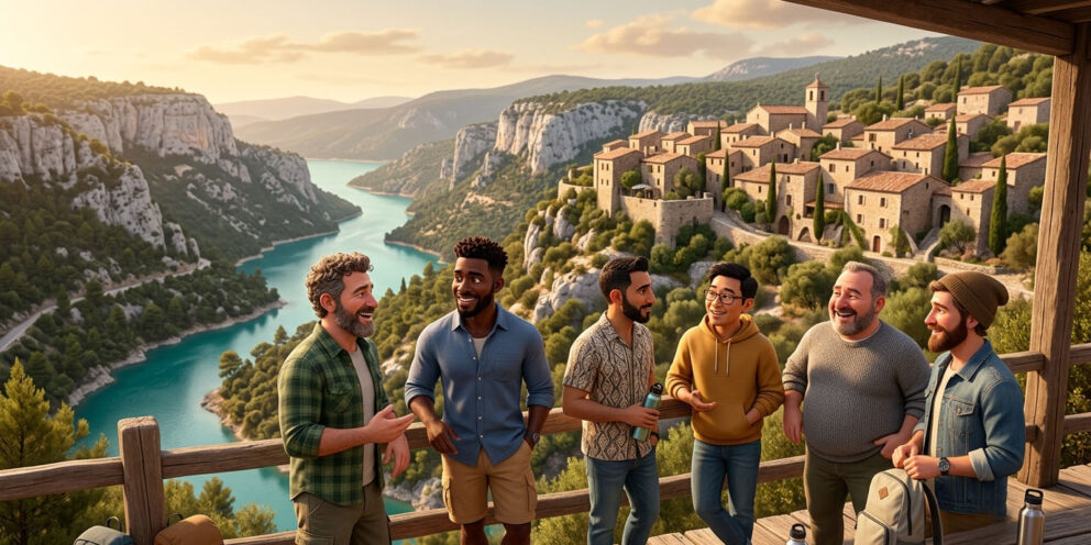 Rencontres gays dans le Verdon : le guide qui t’évite de tourner en rond entre les gorges et les applis