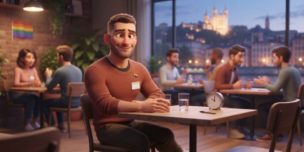 On a testé le speed dating gay à Lyon pour les 25-35 ans : voici notre verdict (sans filtre)