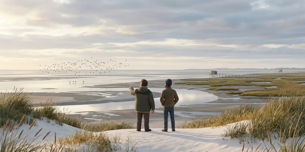 Rencontres gay dans le Marquenterre et la Baie de Somme : entre dunes, migrateurs et mecs du coin